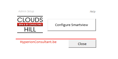 Hyperion Smartview Configurator